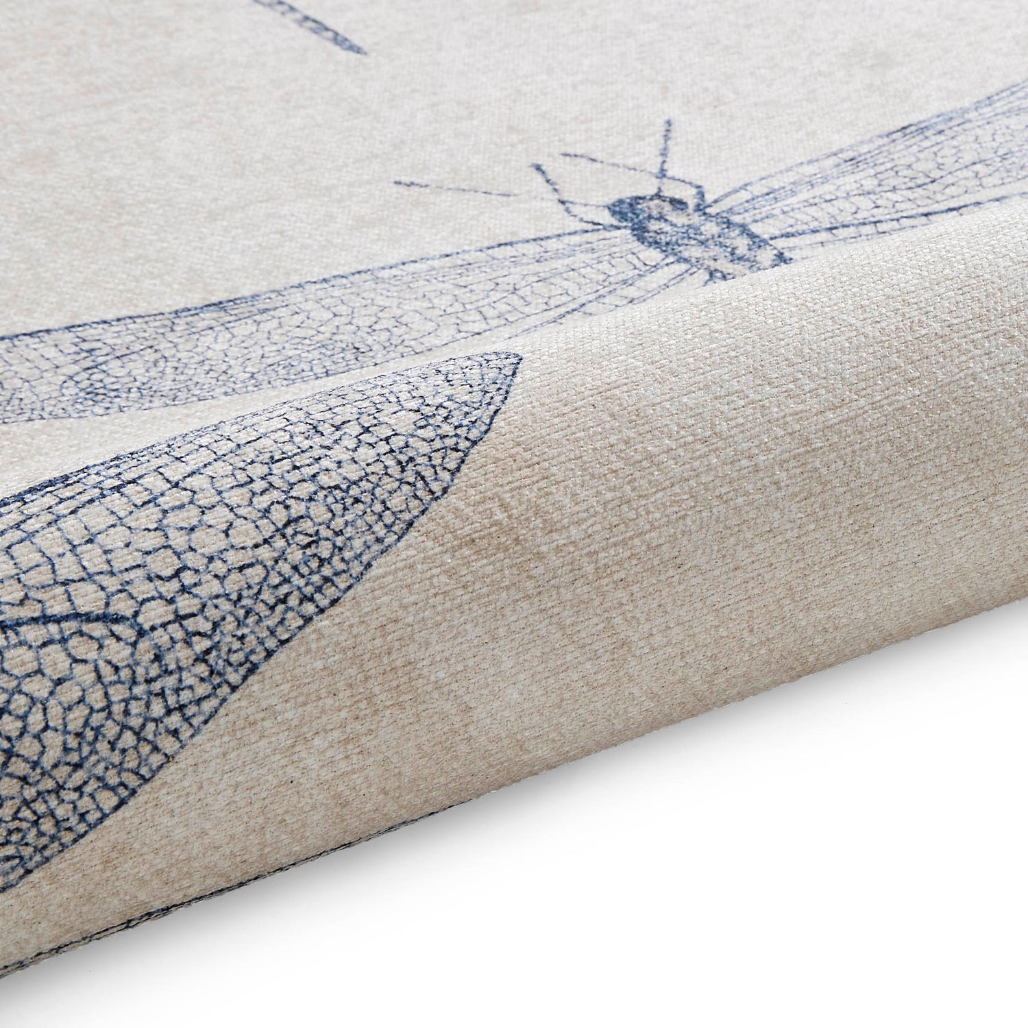 Harlequin Demoiselle Indigo Washable Rug - Love-Rugs