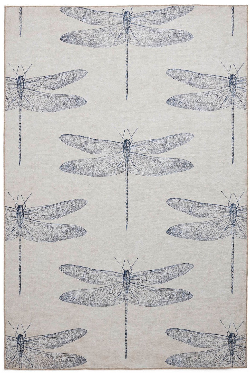 Harlequin Demoiselle Indigo Washable Rug - Love-Rugs