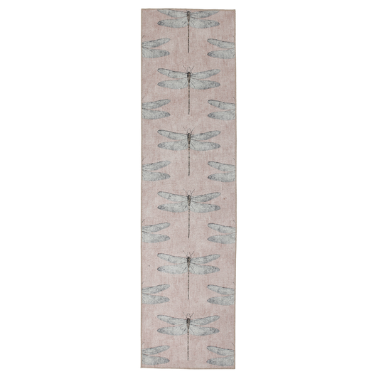 Harlequin Demoiselle Taupe Washable Runner Rug - Love-Rugs
