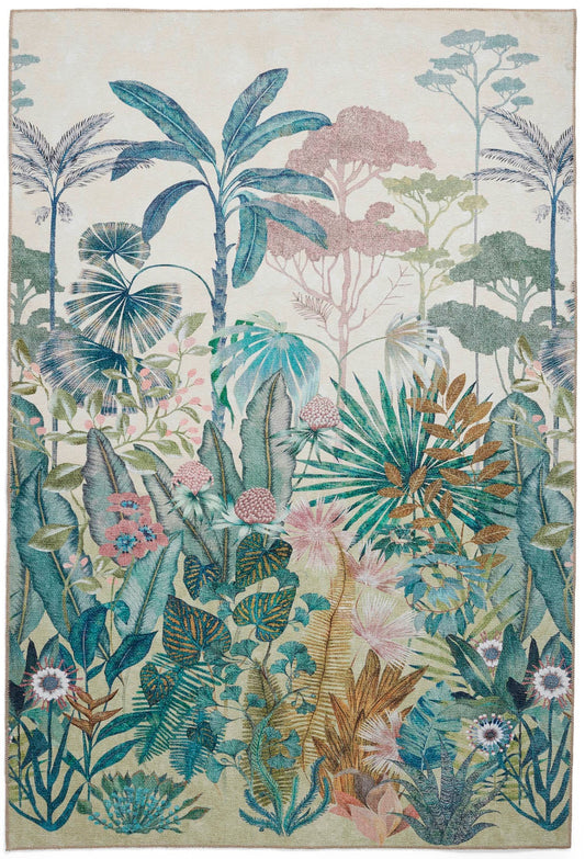 Harlequin Floreana Bleached Coral Washable Rug - Love-Rugs
