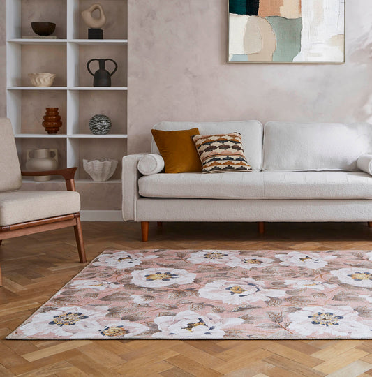 Harlequin Florent Blush Washable Rug - Love-Rugs alternate image