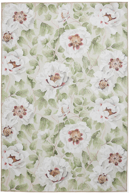 Harlequin Florent Fern Washable Rug - Love-Rugs