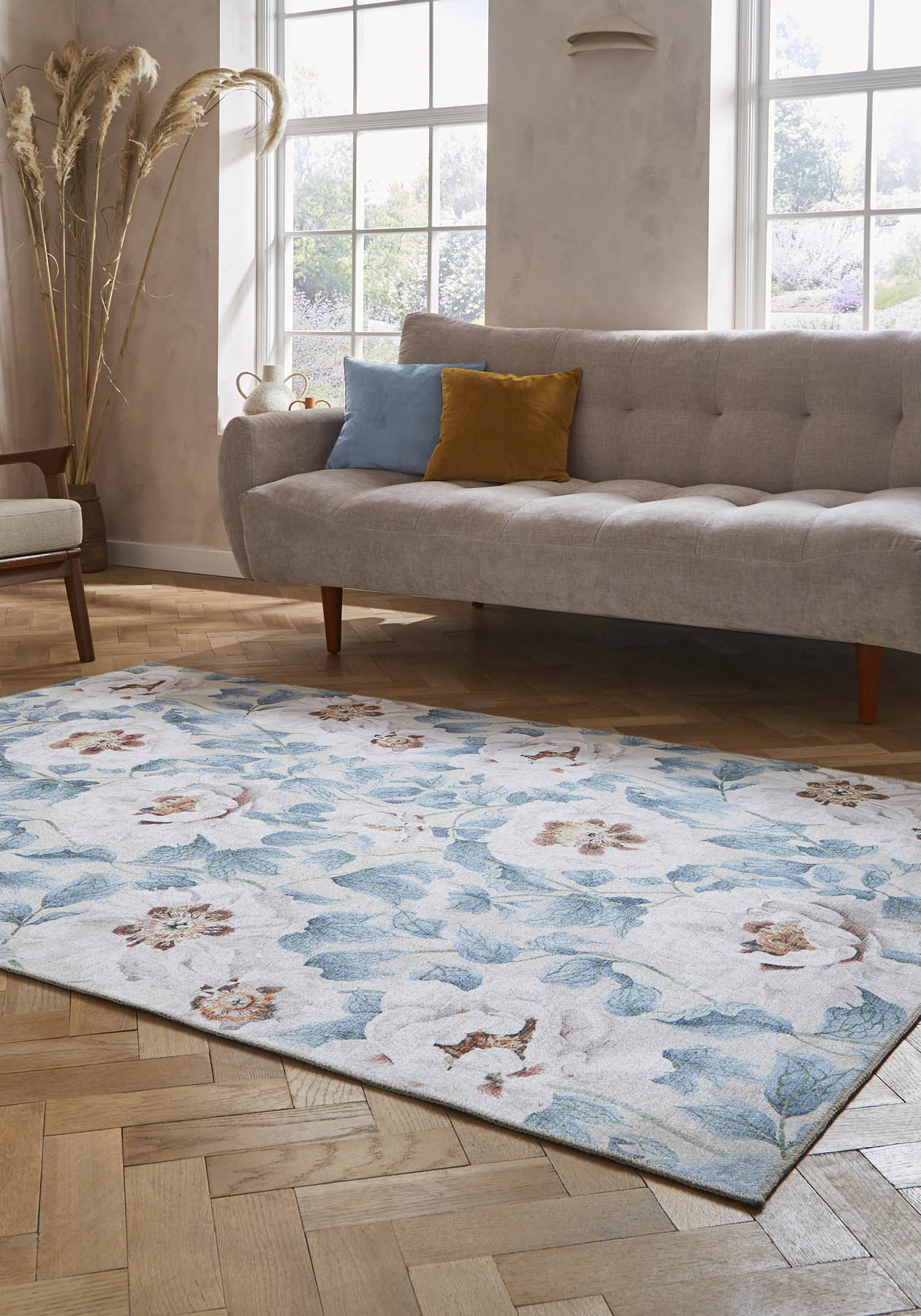 Harlequin Florent Sailcloth Washable Rug - Love-Rugs