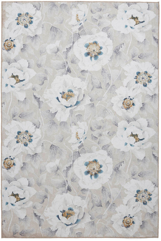 Harlequin Florent Stone Washable Rug - Love-Rugs
