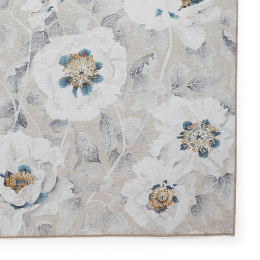 Harlequin Florent Stone Washable Runner Rug - Love-Rugs alternate image