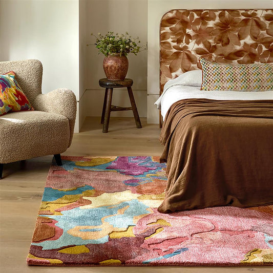 Harlequin Foresta Rosewood/Huckleberry 143503 Rug LS alternate image