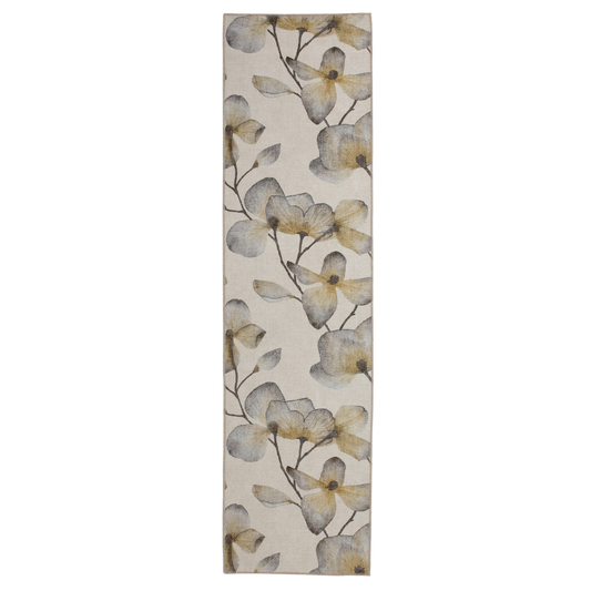 Harlequin Kienze Ochre Washable Runner Rug - Love-Rugs
