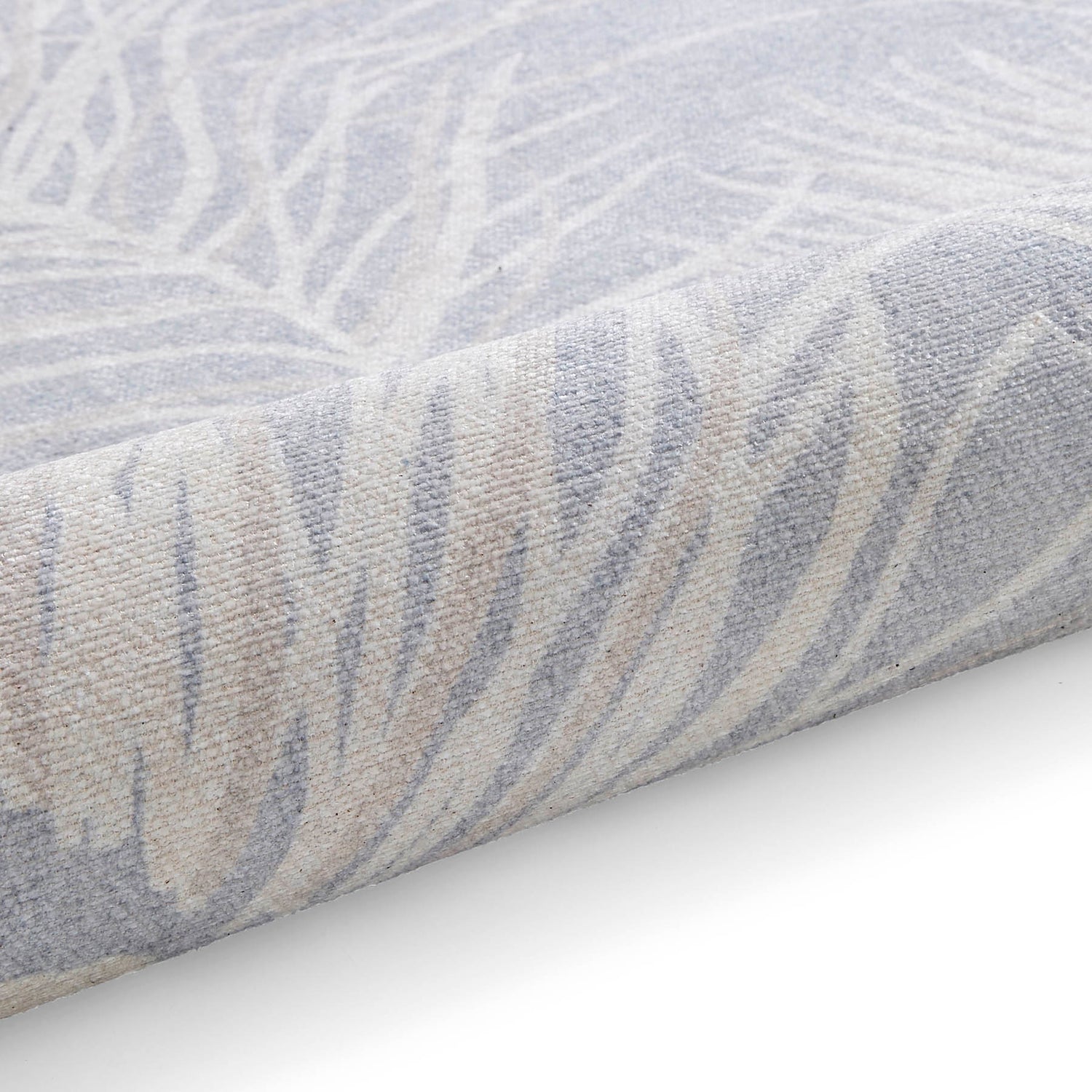 Harlequin Orlena Powder Blue Washable Runner Rug - Love-Rugs