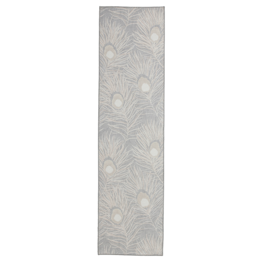 Harlequin Orlena Powder Blue Washable Runner Rug - Love-Rugs