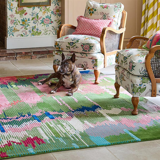 Harlequin Wilderness Peridot/Emerald 144507 Rug LS2 alternate image