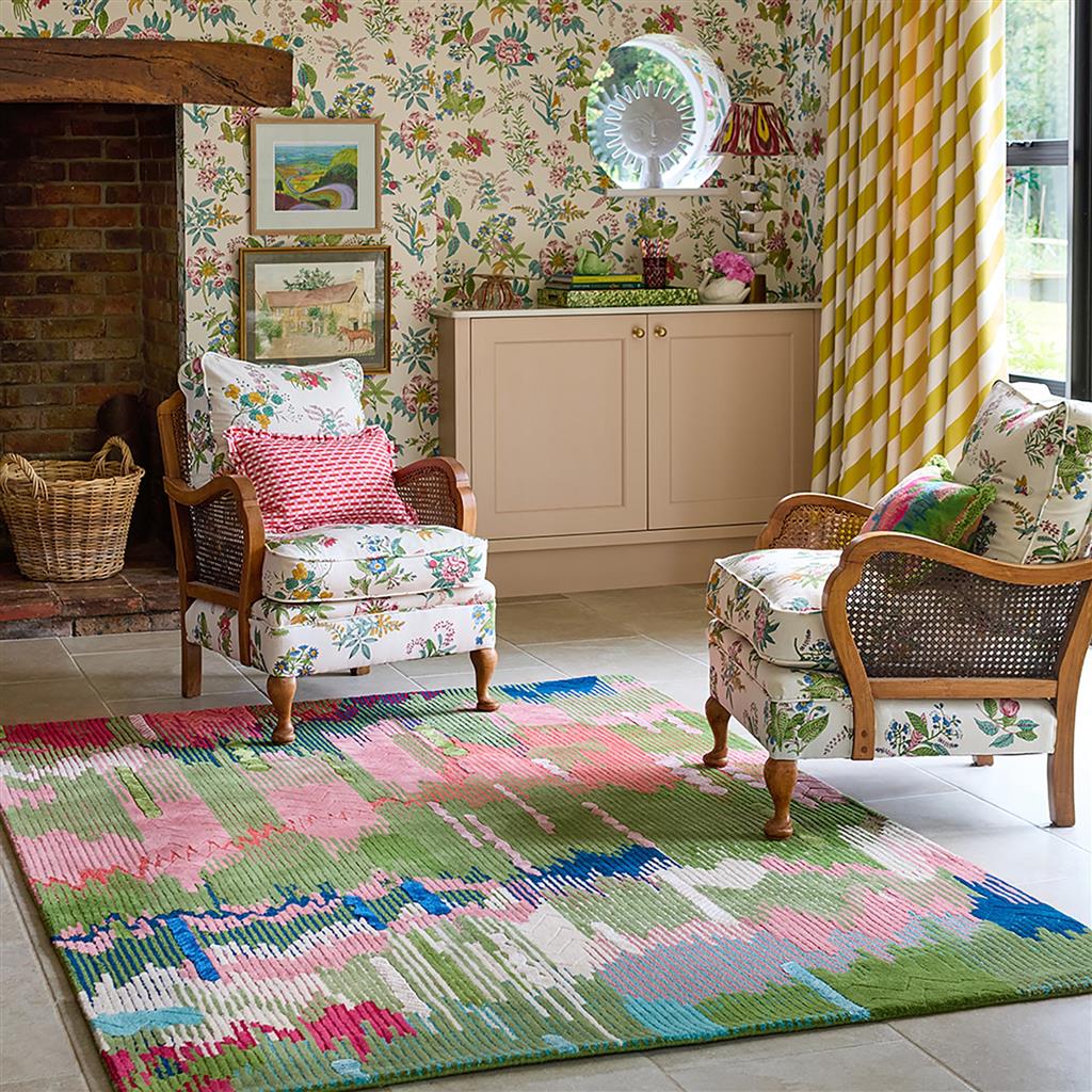 Harlequin Wilderness Peridot/Emerald 144507 Rug – Love-Rugs