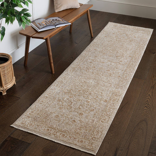 Heriz HE01 Serapi Beige Runner Rug - Love-Rugs alternate image