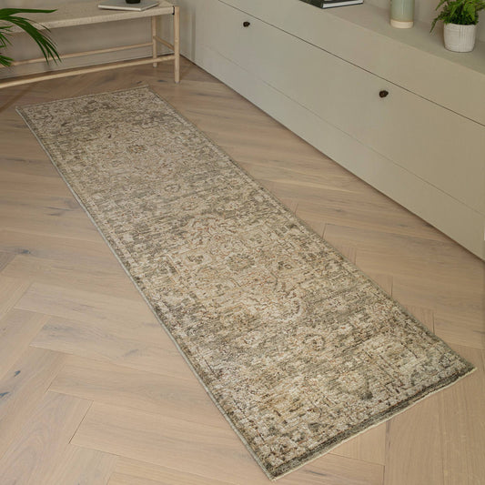 Heriz HE02 Serapi Green Runner Rug - Love-Rugs alternate image