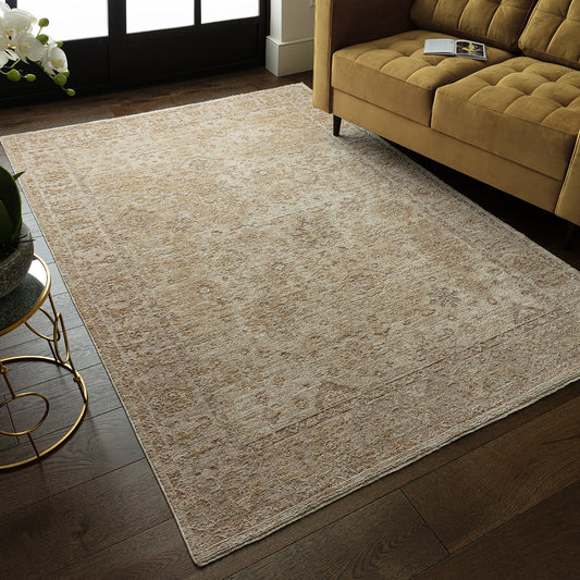 Heriz HE05 Ornate Beige Rug - Love-Rugs alternate image