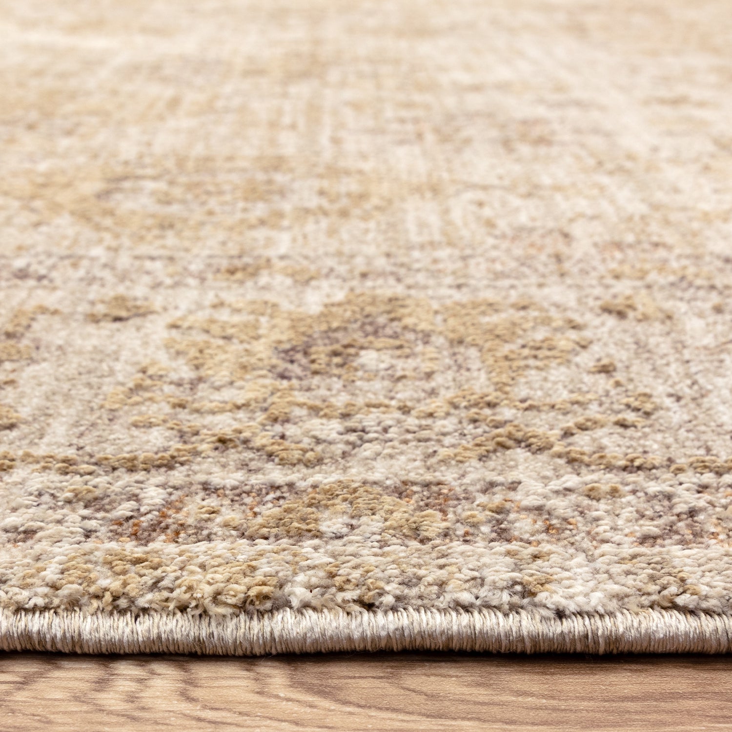 Beige Shell Rug Runner Heriz HE05 Ornate Beige Runner Rug – Love-Rugs