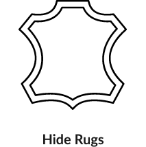 Hide Shaped Rug Icon