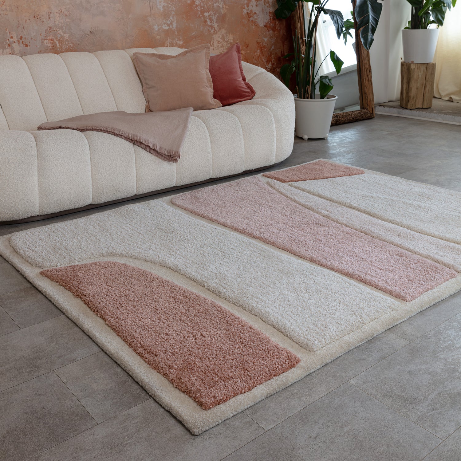 Clay Pattern Rug Horizon Clay Rug – Love-Rugs