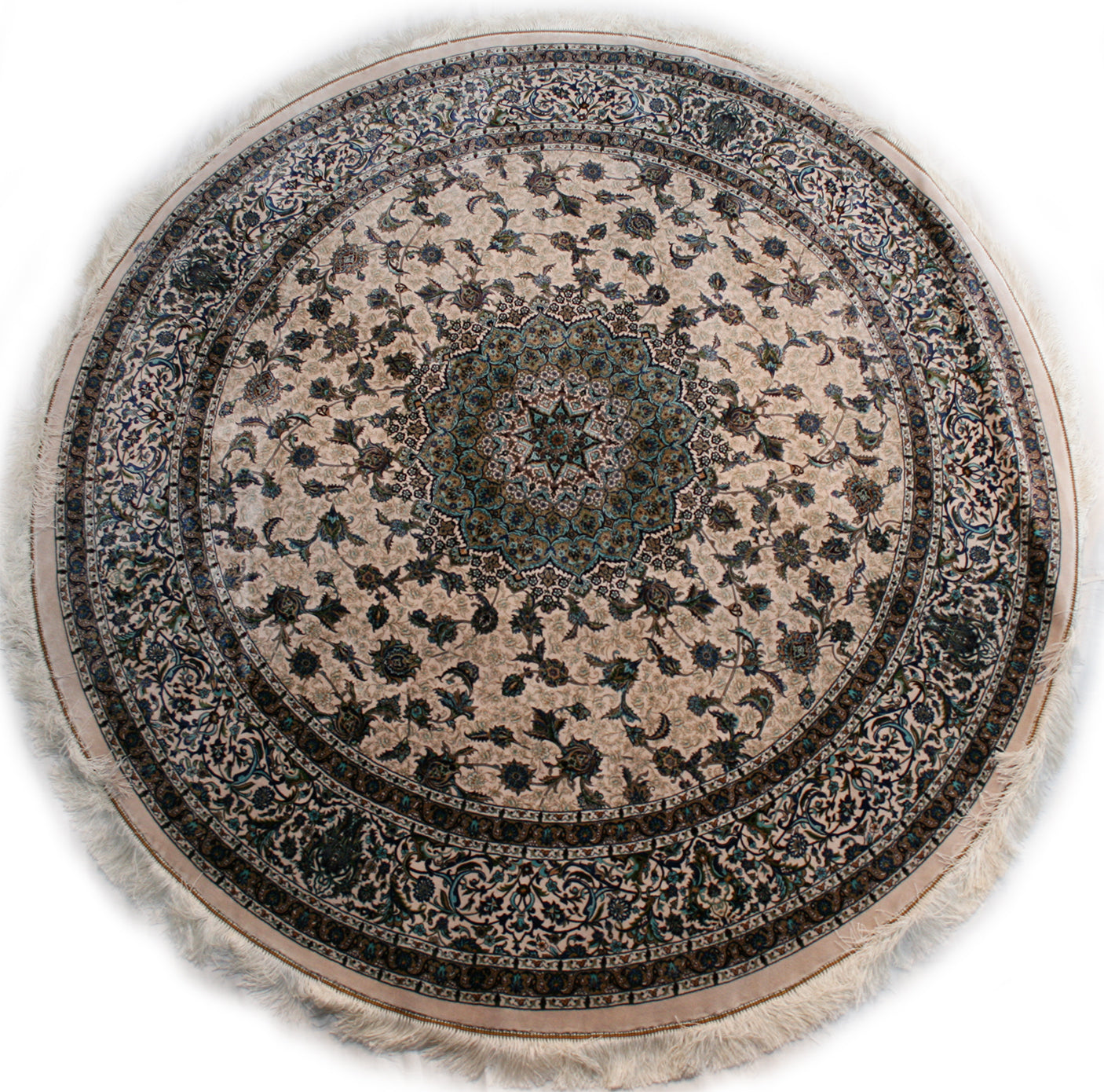 Timeless Loom Isfahan Round Rug – Love-Rugs