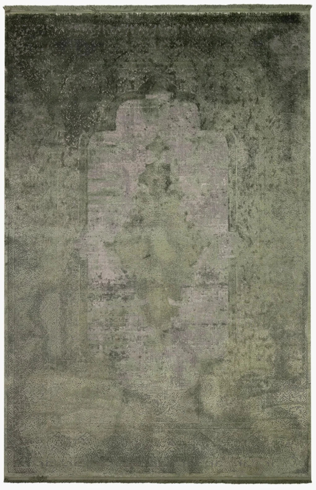 Toros Overdyed Medallion Green Rug – Love-Rugs