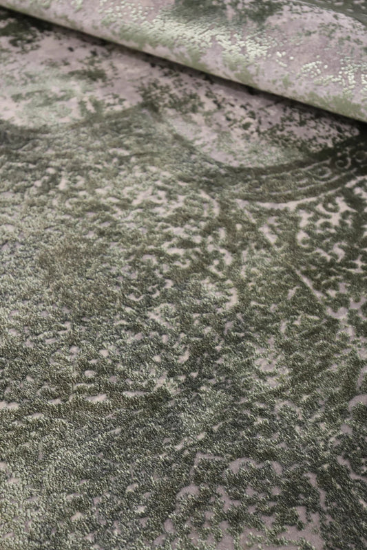 Toros Overdyed Green Runner Rug alternate image