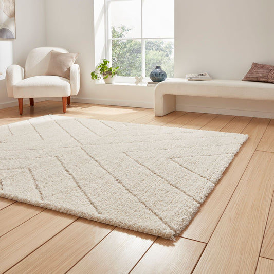 Ideal Shaggy 80362 Cream Rug alternate image