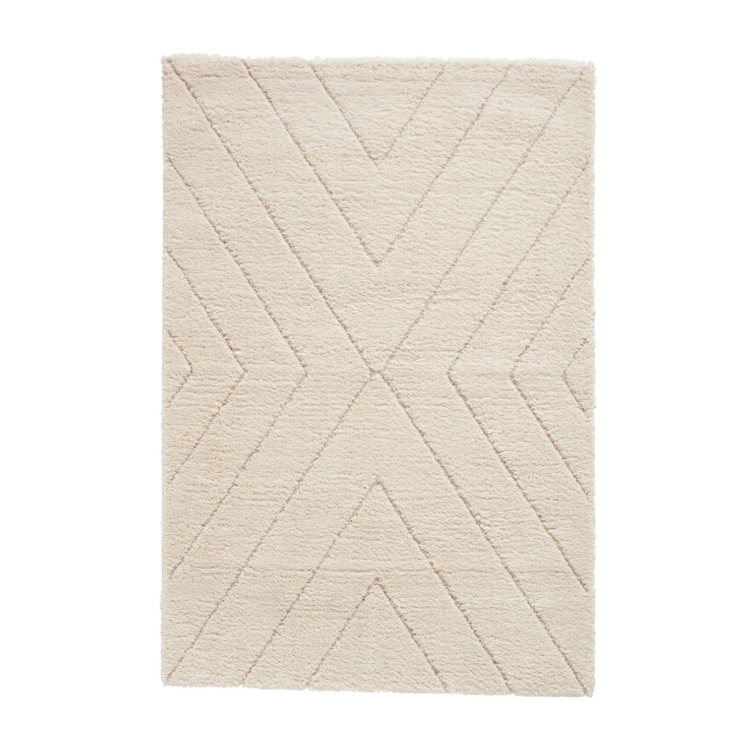 Ideal Shaggy 80362 Cream Rug