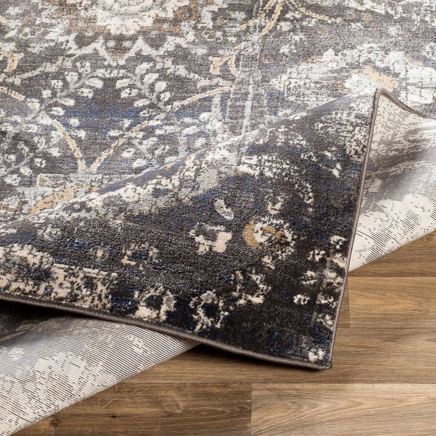 Indigo Vintage Oriental Boho Black IGO2317 Rug - Love-Rugs