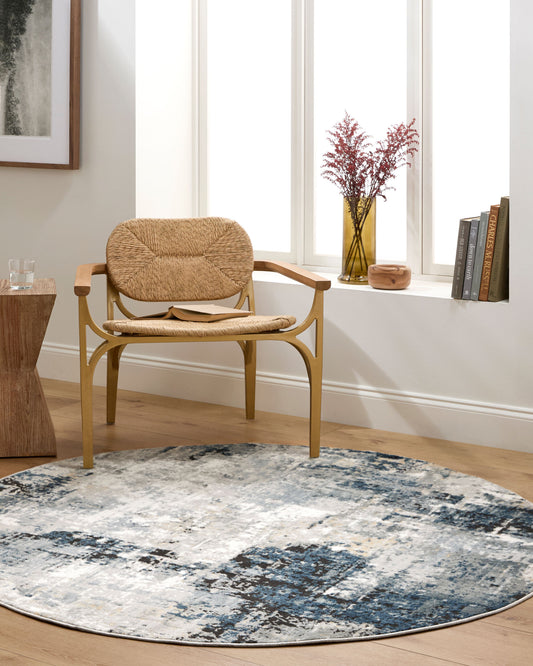 Jolie Modern Abstract JLO2300 Round Rug - Love-Rugs alternate image