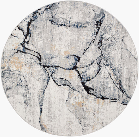 Jolie Modern Abstract JLO2316 Round Rug - Love-Rugs