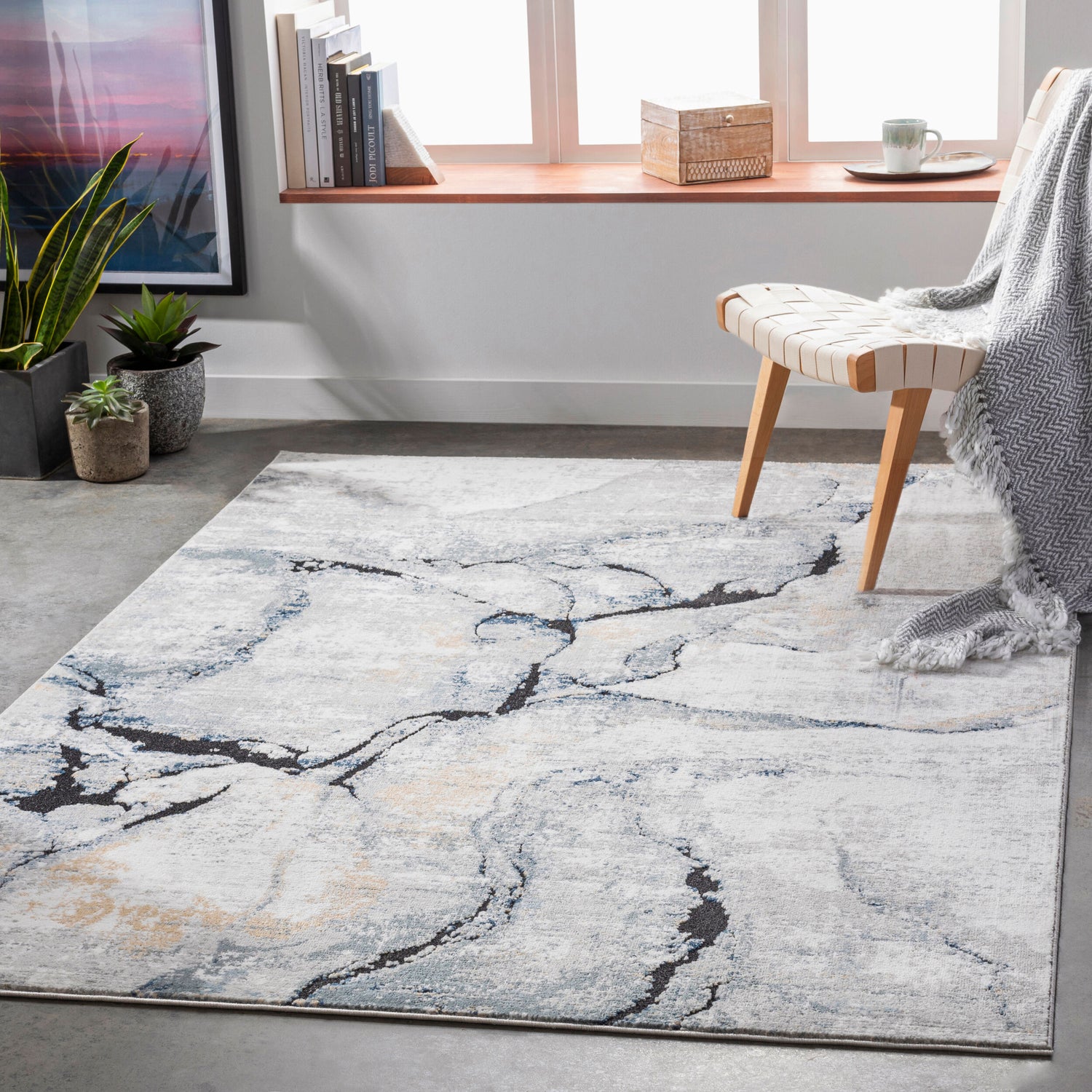 Jolie Modern Abstract JLO2316 Rug - Love-Rugs