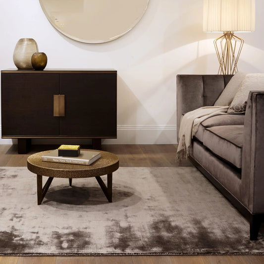 Katherine Carnaby Chrome Mushroom Rug - Love-Rugs alternate image