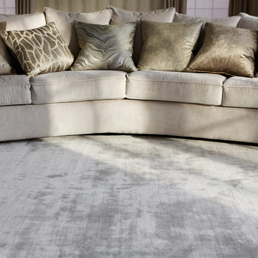 Katherine Carnaby Chrome Silver Rug - Love-Rugs alternate image