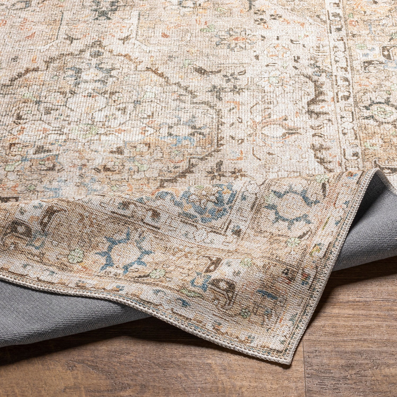 Kemer Machine Washable Vintage KMR2306 Rug - Love-Rugs