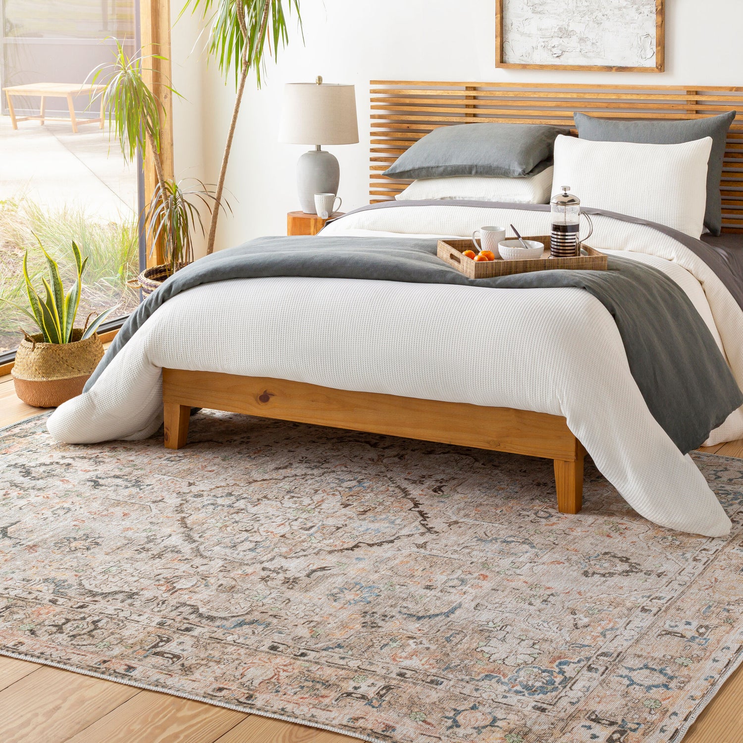 Kemer Machine Washable Vintage KMR2306 Rug - Love-Rugs