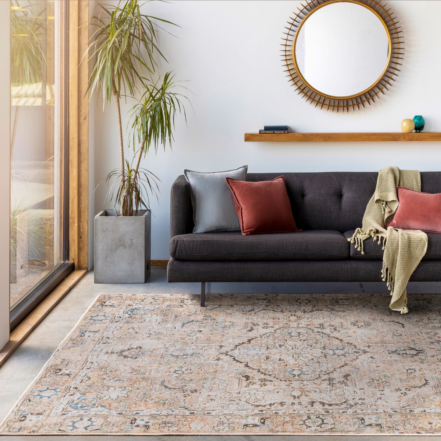 Kemer Machine Washable Vintage KMR2306 Rug - Love-Rugs