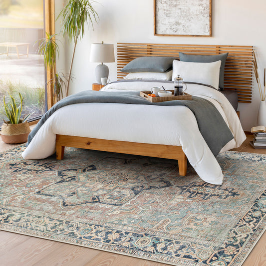 Kemer Machine Washable Vintage KMR2307 Rug - Love-Rugs alternate image