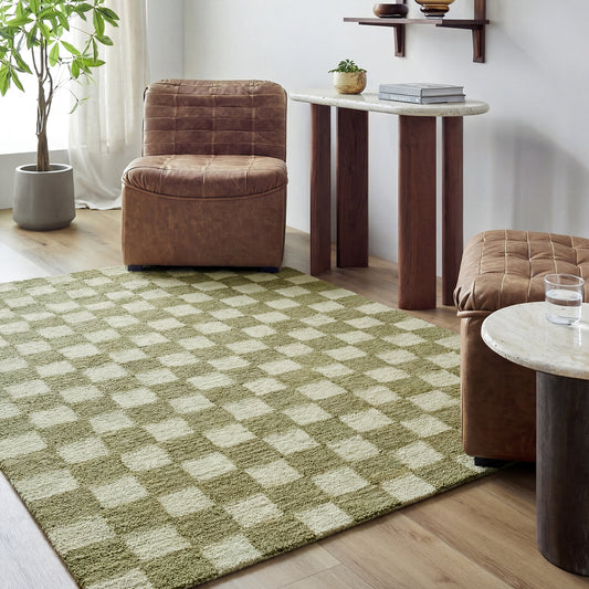 Klopp Checkboard KPP2301 Rug - Love-Rugs alternate image