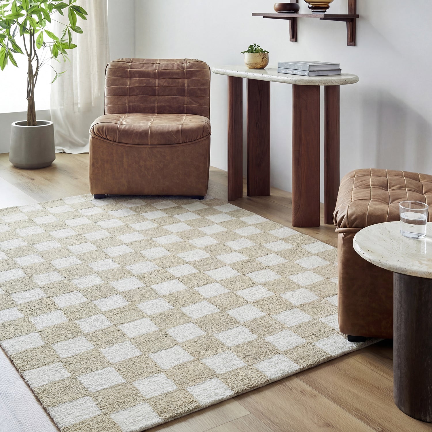 Klopp Checkboard KPP2302 Rug  Love-Rugs