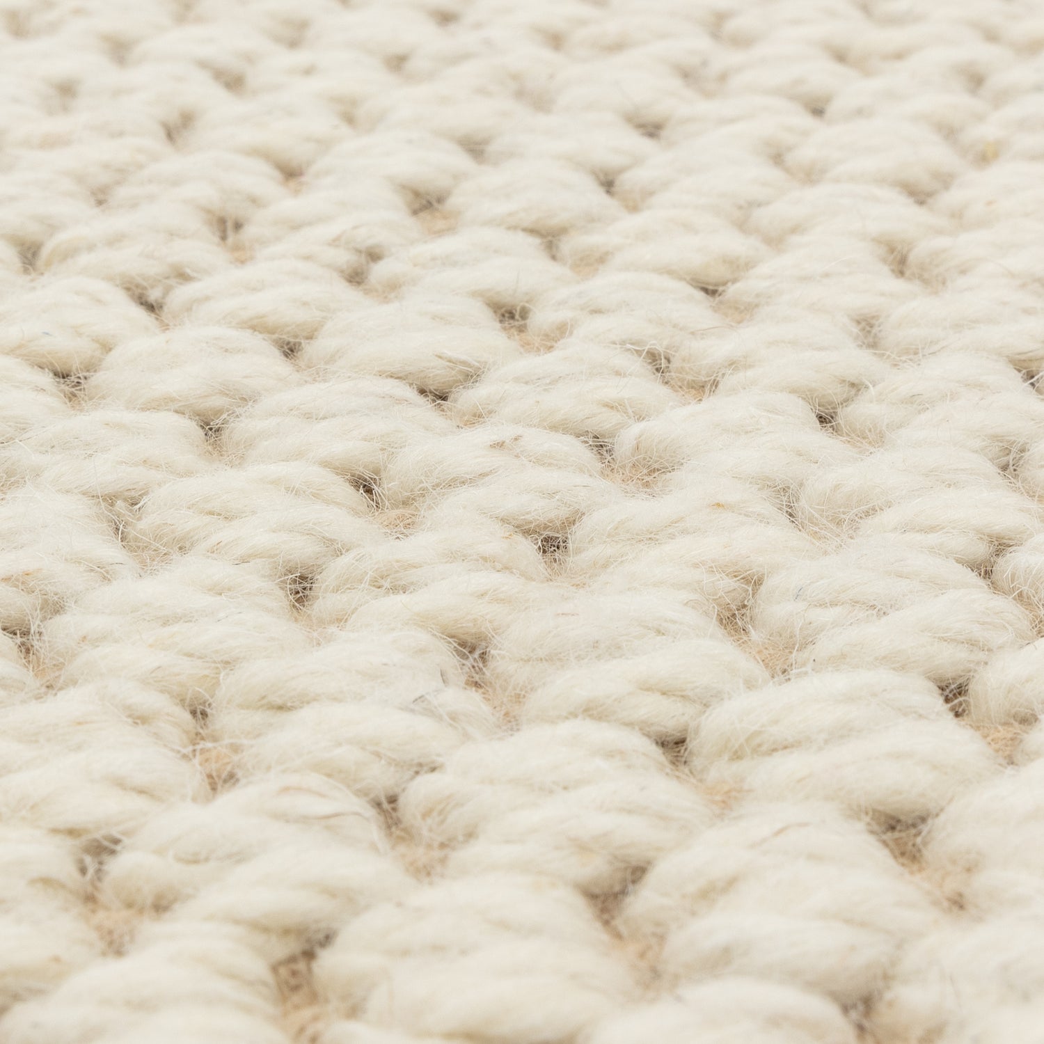 Liter Cream Rug Korra Double Loop Cream Linen Rug – Love-Rugs