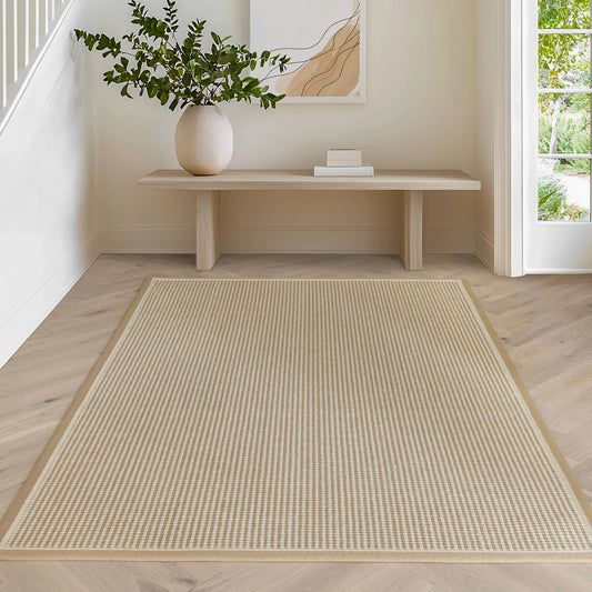 Korra Loop Linen Cream Rug - Love-Rugs alternate image