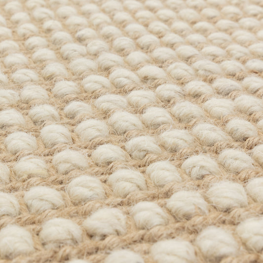 Korra Loop Linen Cream Runner Rug - Love-Rugs alternate image