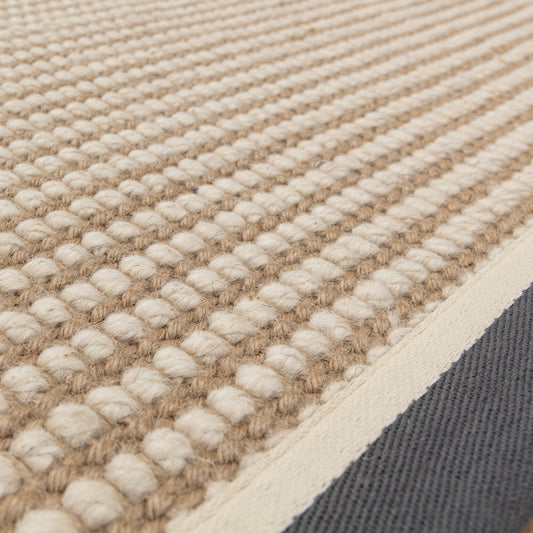 Korra Loop Slate Cream Runner Rug - Love-Rugs alternate image