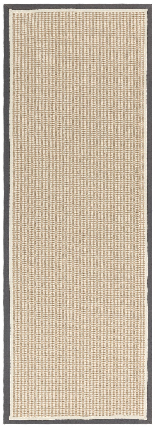 Korra Loop Slate Cream Runner Rug - Love-Rugs
