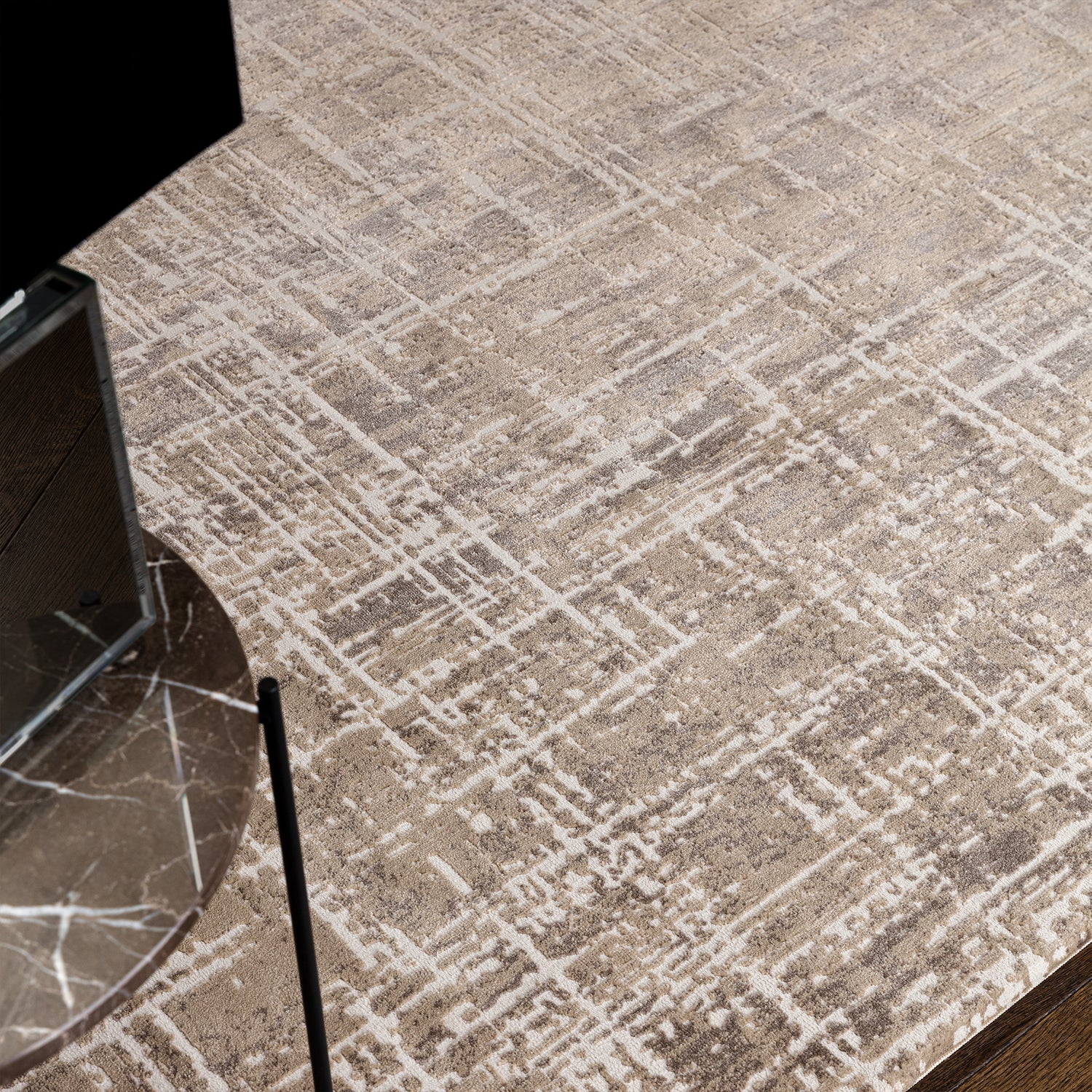 Kuza Abstract Beige Rug - Love-Rugs