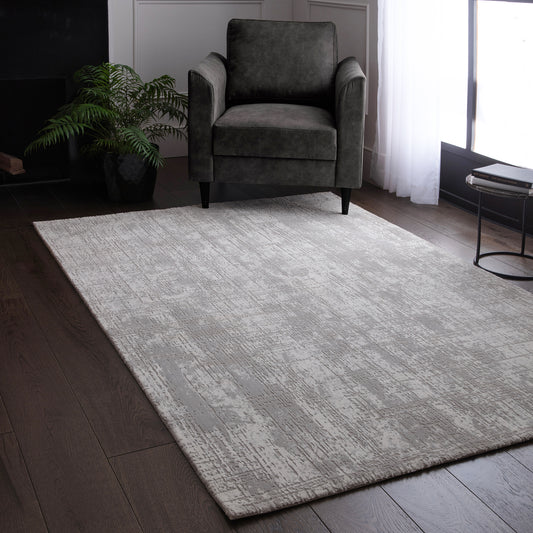 Kuza Abstract Grey Rug - Love-Rugs alternate image
