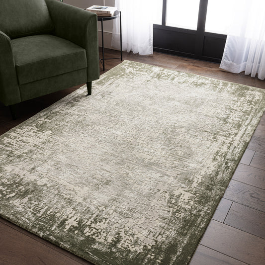 Kuza Borders Green Rug - Love-Rugs alternate image