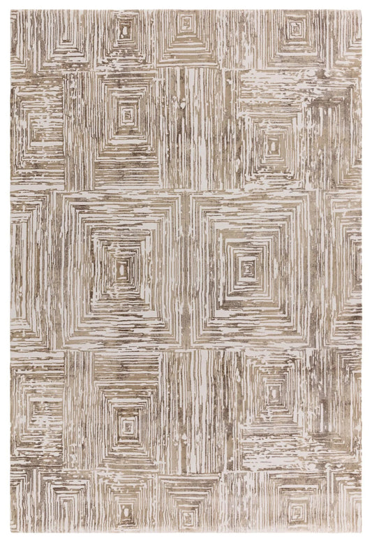 Kuza Portrait Beige Rug - Love-Rugs