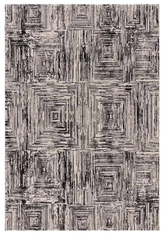 Kuza Portrait Grey Rug - Love-Rugs