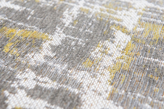 Louis De Poortere Atlantic Streaks 8715 Sea Bright Sunny Round Rug alternate image
