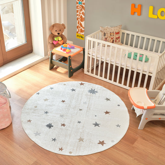 Lillian Machine Washable LLL2341 Round Rug alternate image